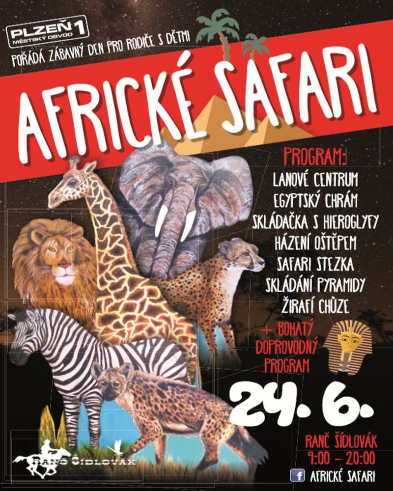Akce pro děti - Africké safari